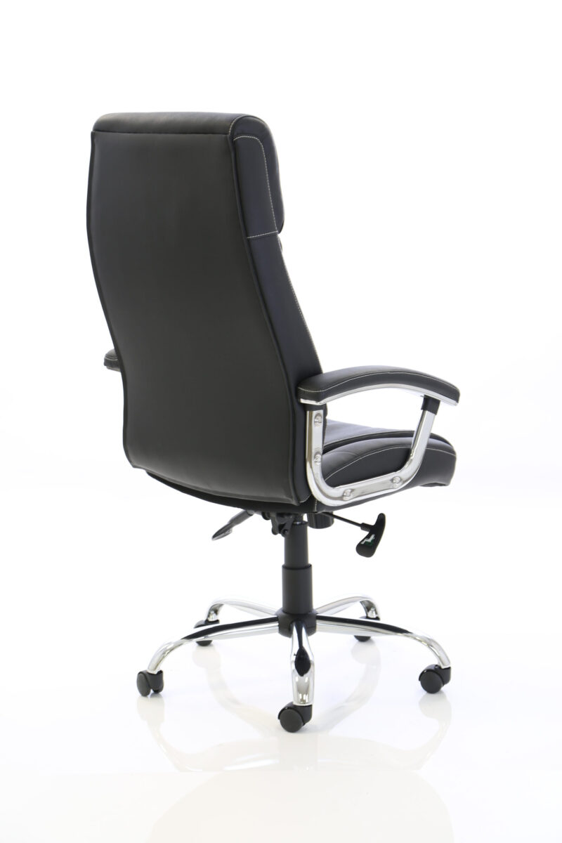 Penza High Back Executive Leather Office Chair with Arms - Image 4