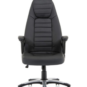 Metropolis High Back Black Leather Executive Office Chair - Image 2
