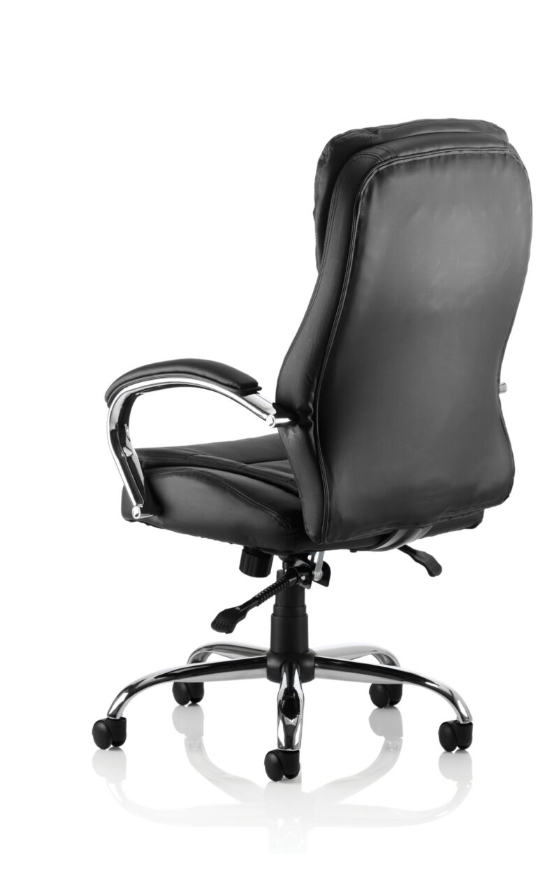 Metropolis High Back Black Leather Executive Office Chair - Image 5