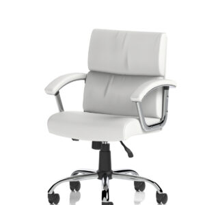 Desire Medium Back Leather Executive Office Chair with Arms - Image 3