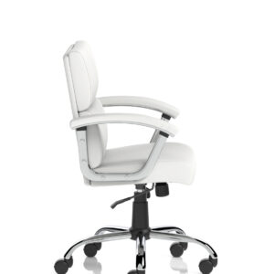 Desire Medium Back Leather Executive Office Chair with Arms - Image 8