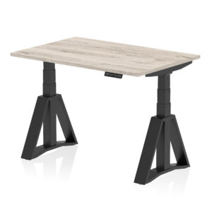 Air Height Adjustable Desk without Cable Ports With Piste Foot - Image 69