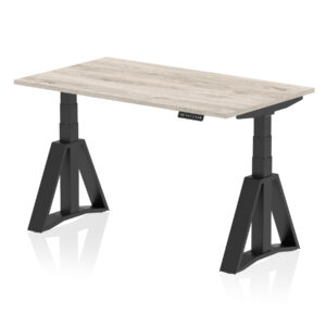 Air Height Adjustable Desk without Cable Ports With Piste Foot - Image 70