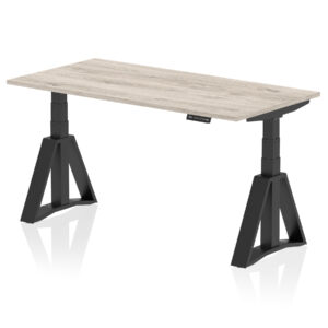 Air Height Adjustable Desk without Cable Ports With Piste Foot - Image 71