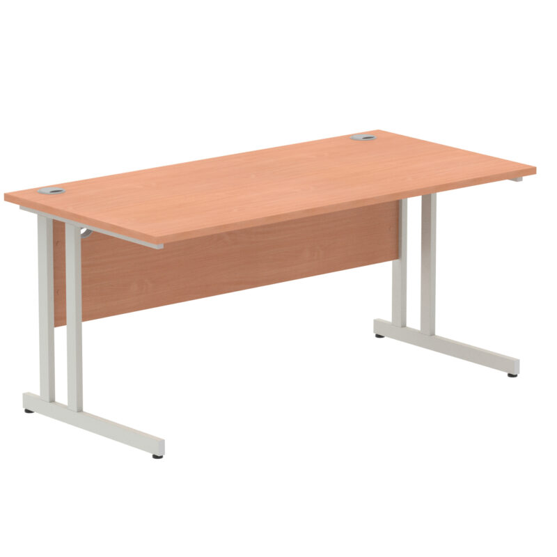 Impulse 1600mm Straight Desk Cantilever Leg - Image 3