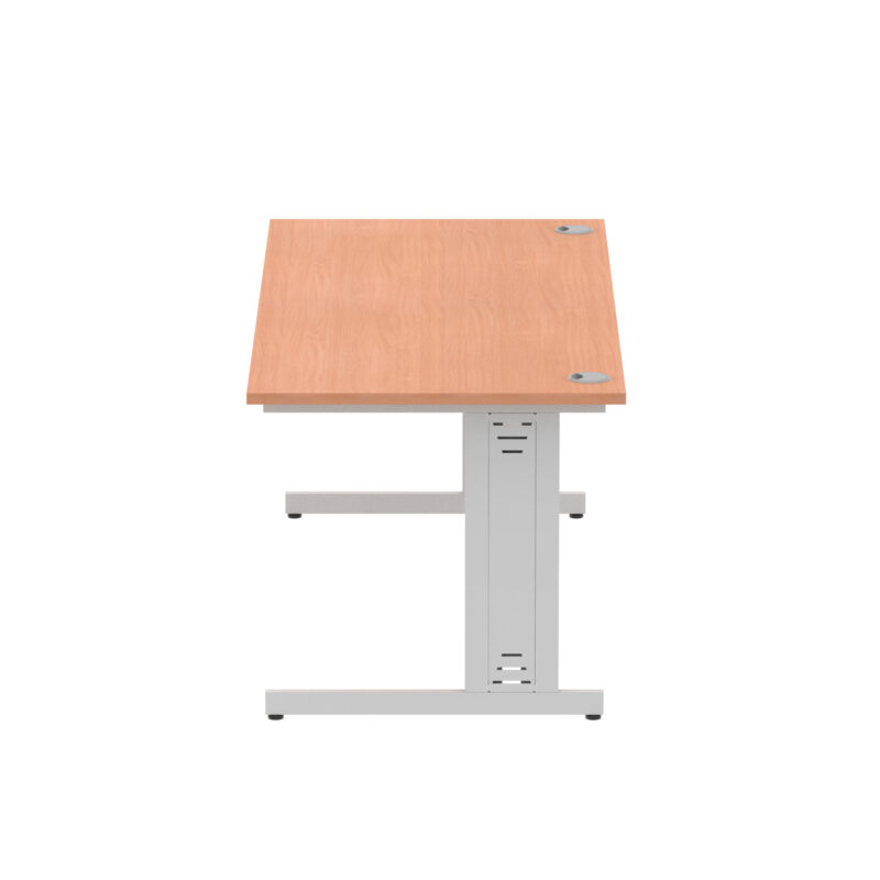 Impulse 1800mm Straight Desk Cable Managed Leg - Image 8