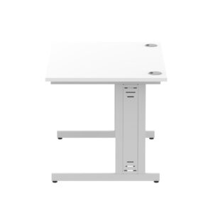 Impulse 1200mm Straight Desk Cable Managed Leg - Image 88
