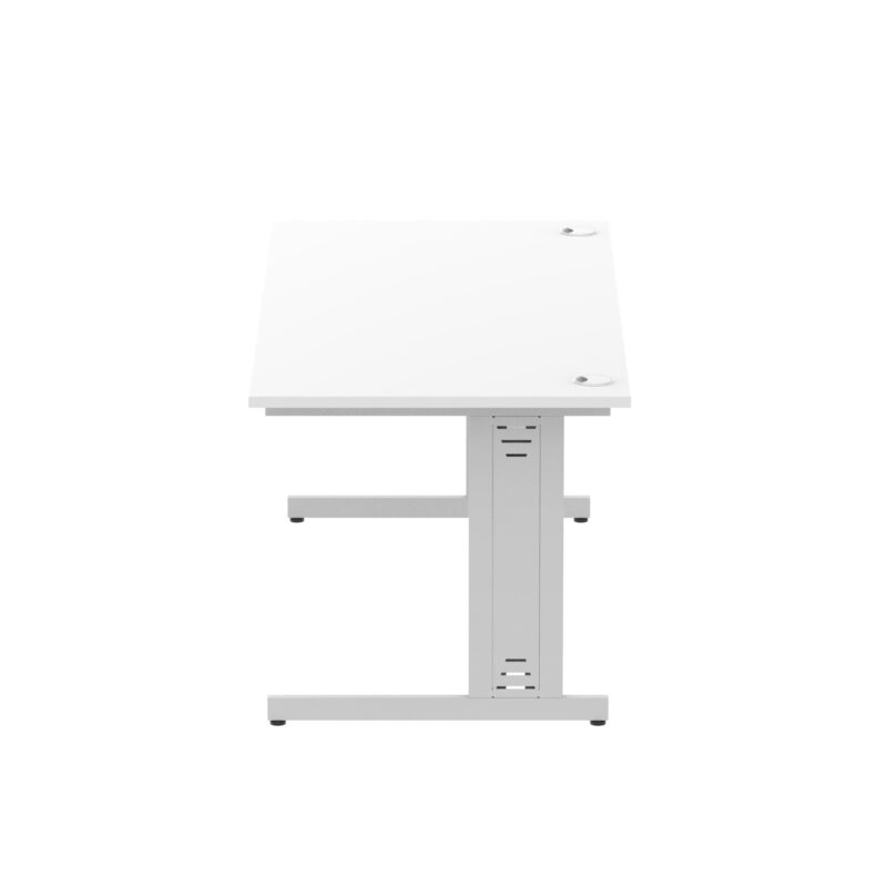 Impulse 1800mm Straight Desk Cable Managed Leg - Image 88