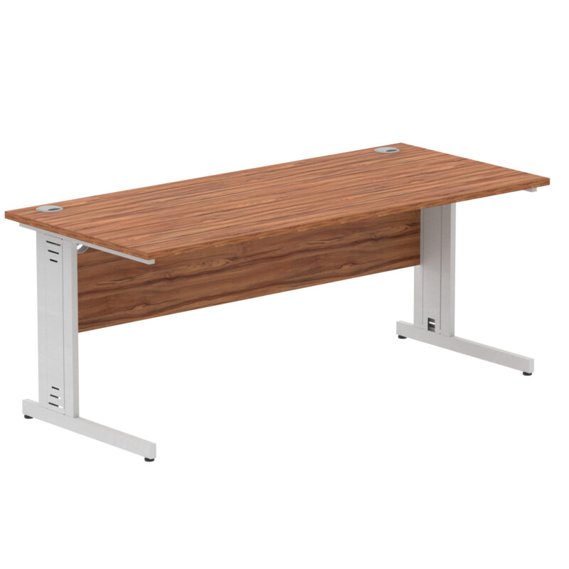 Impulse 1800mm Straight Desk Cable Managed Leg - Image 67