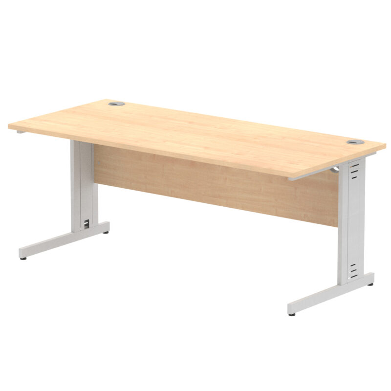 Impulse 1800mm Straight Desk Cable Managed Leg - Image 33