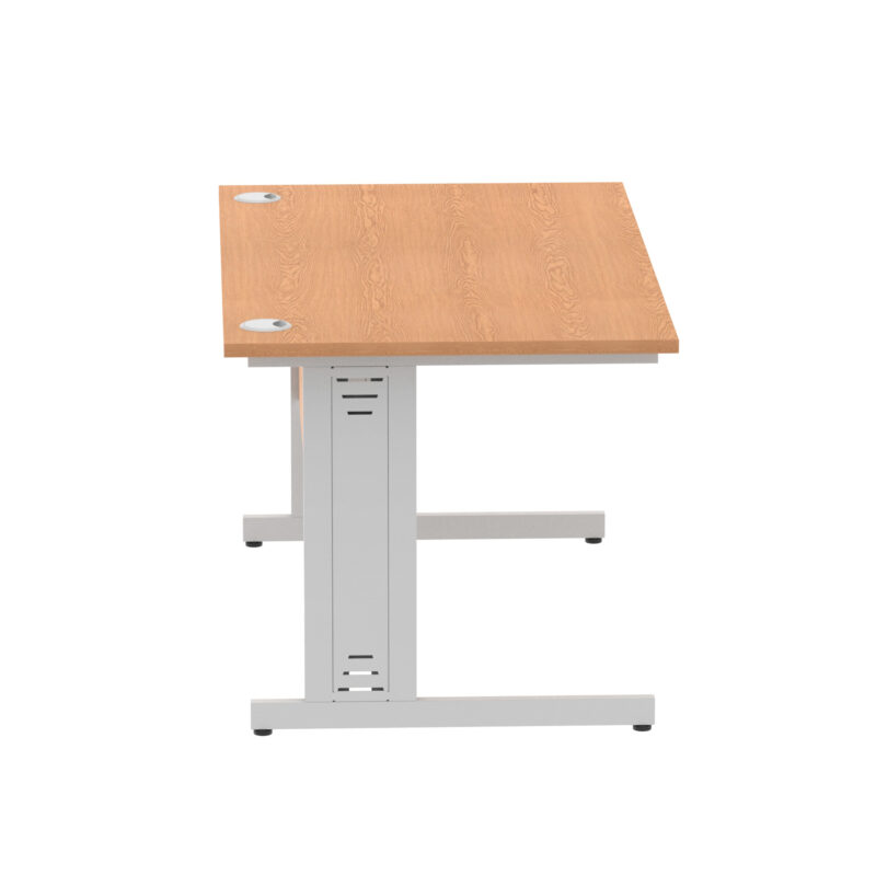Impulse 1400mm Straight Desk Cable Managed Leg - Image 52