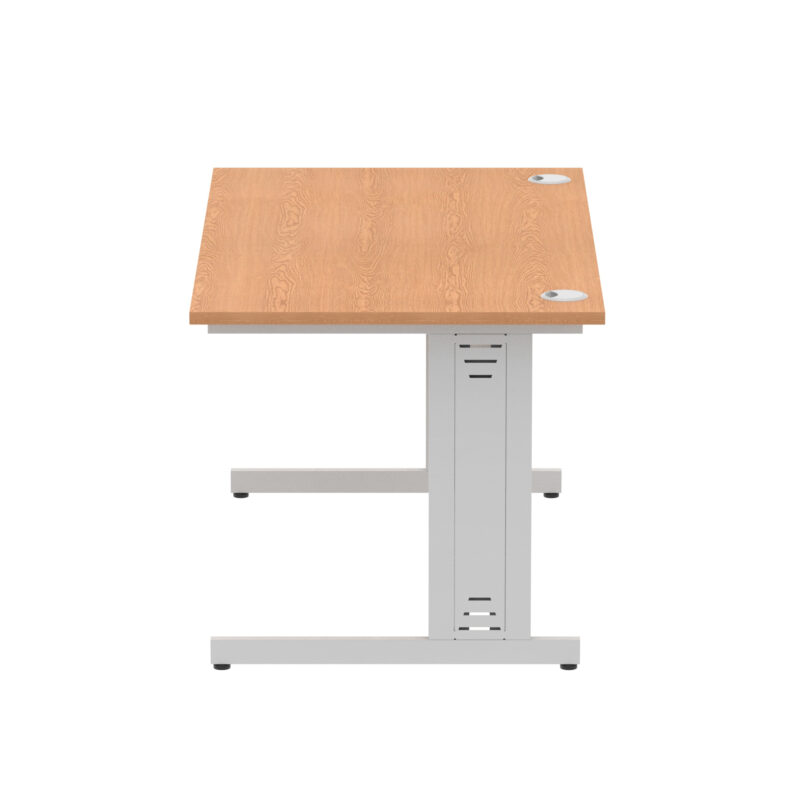 Impulse 1400mm Straight Desk Cable Managed Leg - Image 56