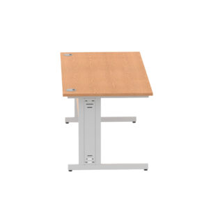 Impulse 1800mm Straight Desk Cable Managed Leg - Image 52
