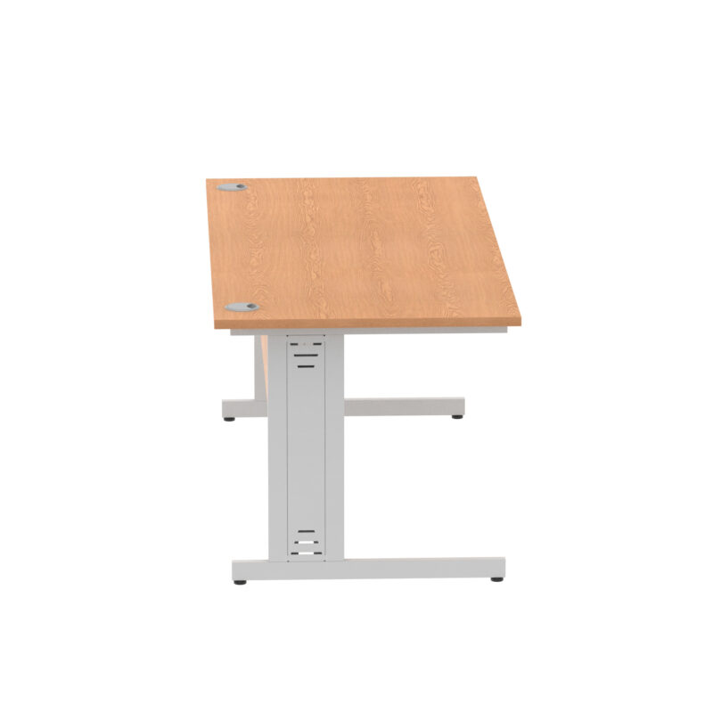 Impulse 1800mm Straight Desk Cable Managed Leg - Image 52