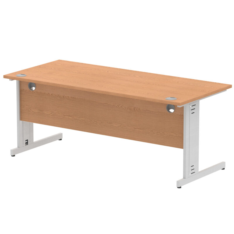 Impulse 1800mm Straight Desk Cable Managed Leg - Image 53