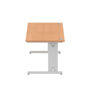 Impulse 1800mm Straight Desk Cable Managed Leg - Image 56