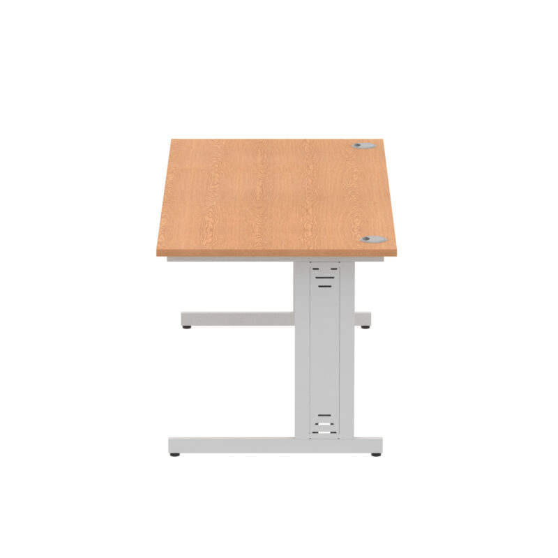 Impulse 1800mm Straight Desk Cable Managed Leg - Image 56