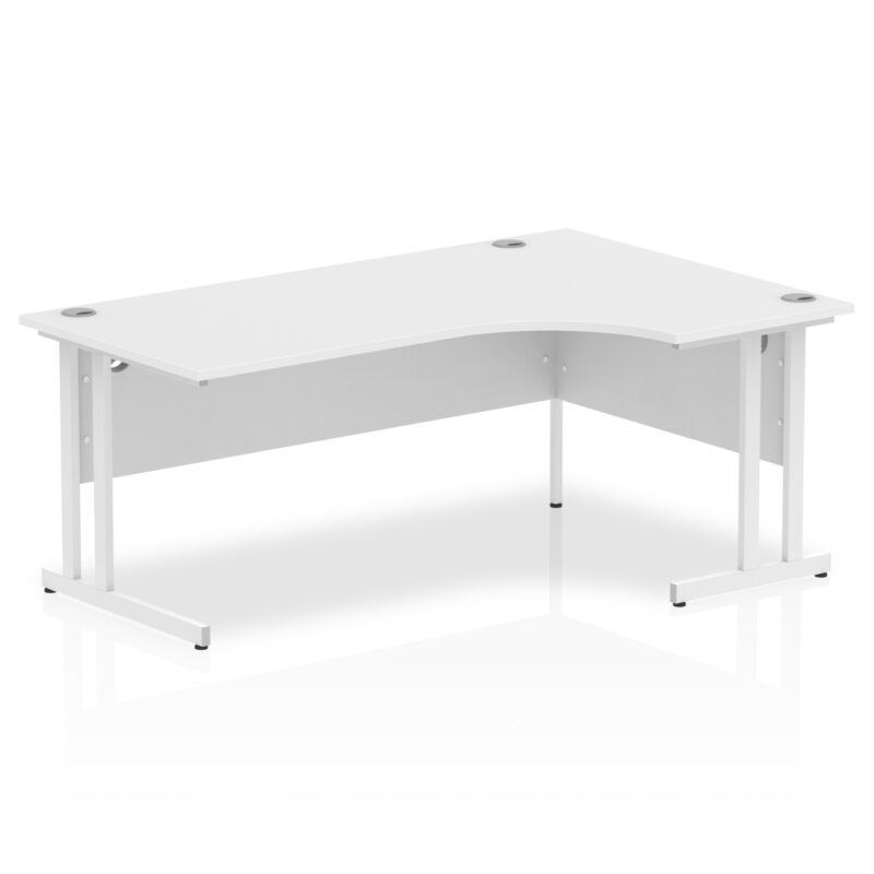 Impulse 1800mm Right Crescent Desk Cantilever Leg - Image 12