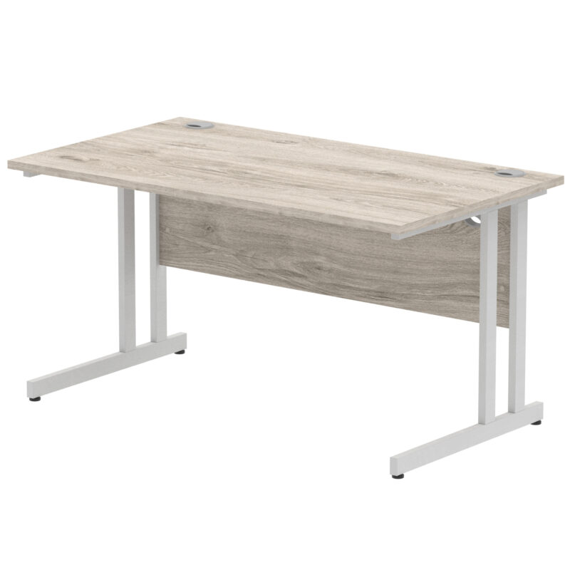 Impulse 1400mm Straight Desk Cantilever Leg - Image 11