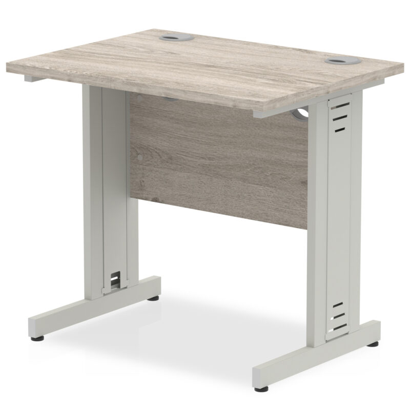 Impulse 800mm Slimline Desk Cable Managed Leg - Image 3