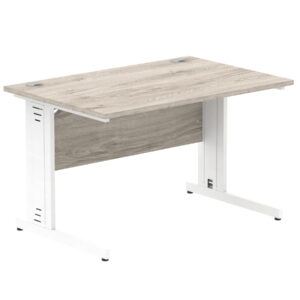 Impulse 1200mm Straight Desk Cable Managed Leg - Image 27