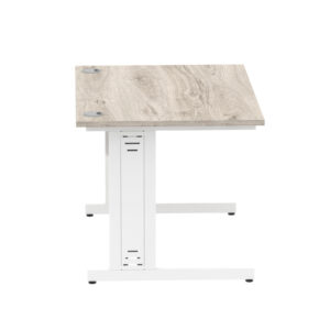 Impulse 1200mm Straight Desk Cable Managed Leg - Image 28