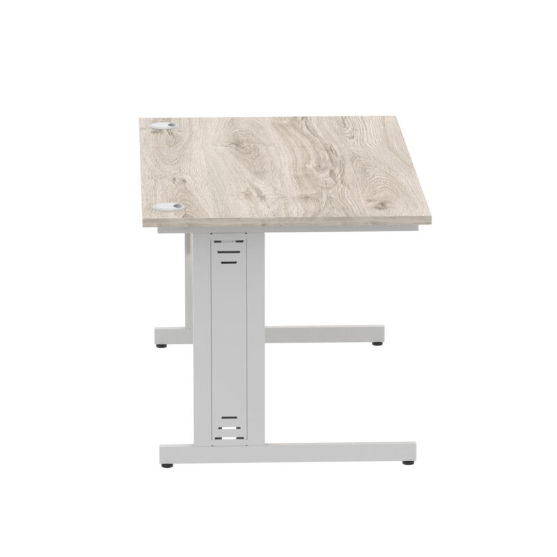 Impulse 1400mm Straight Desk Cable Managed Leg - Image 20