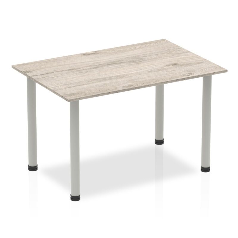 Impulse 1200mm Straight Table With Post Leg - Image 9