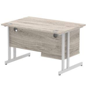 Impulse 1200mm Cantilever Straight Desk With Single Fixed Pedestal - Image 74