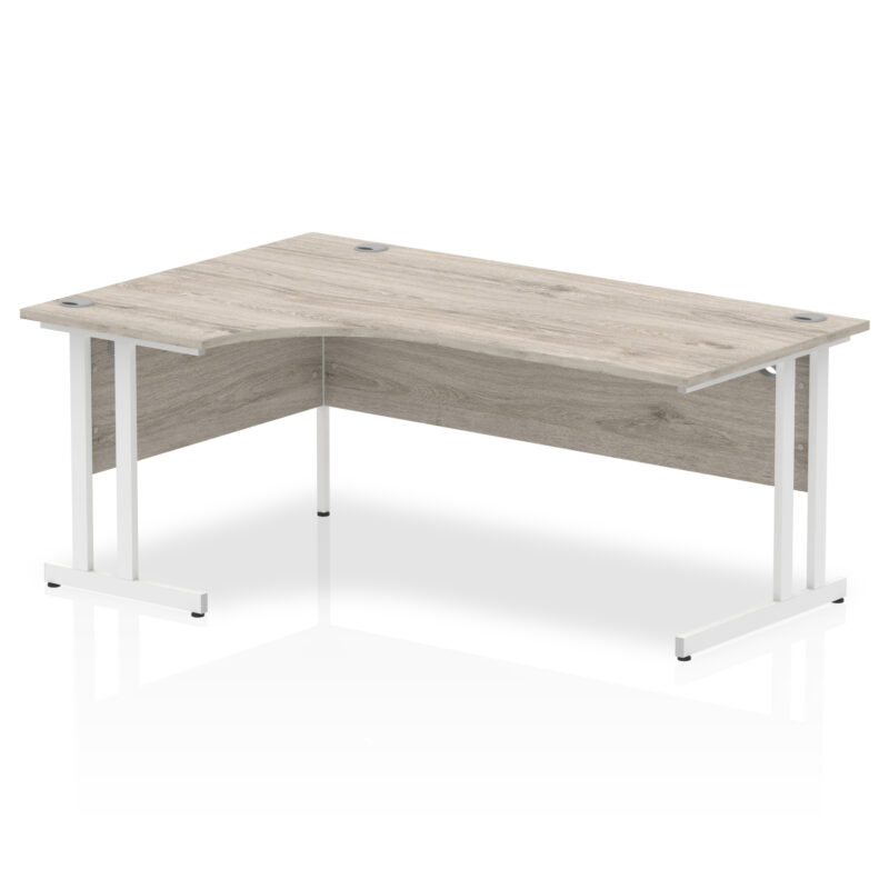 Impulse 1800mm Left Crescent Desk Cantilever Leg - Image 4