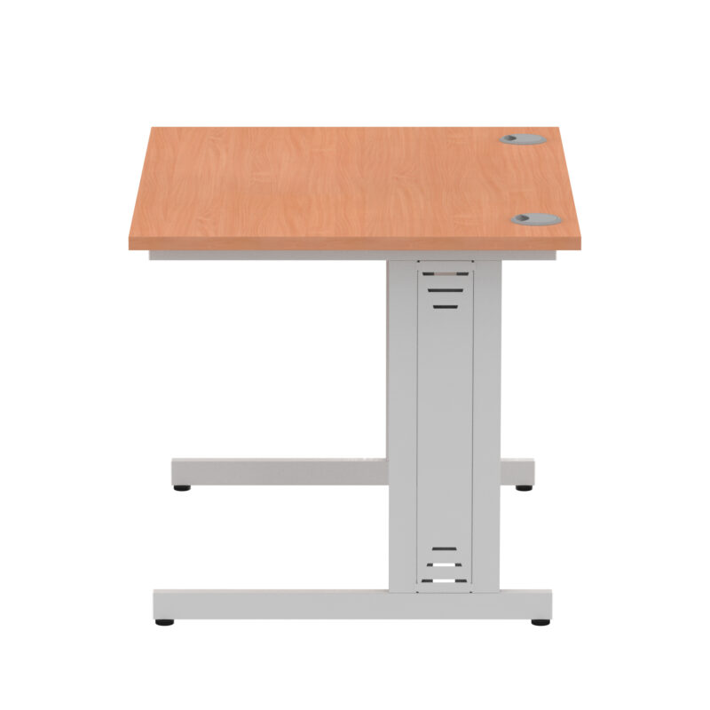 Impulse 1000mm Straight Desk Cable Managed Leg - Image 8