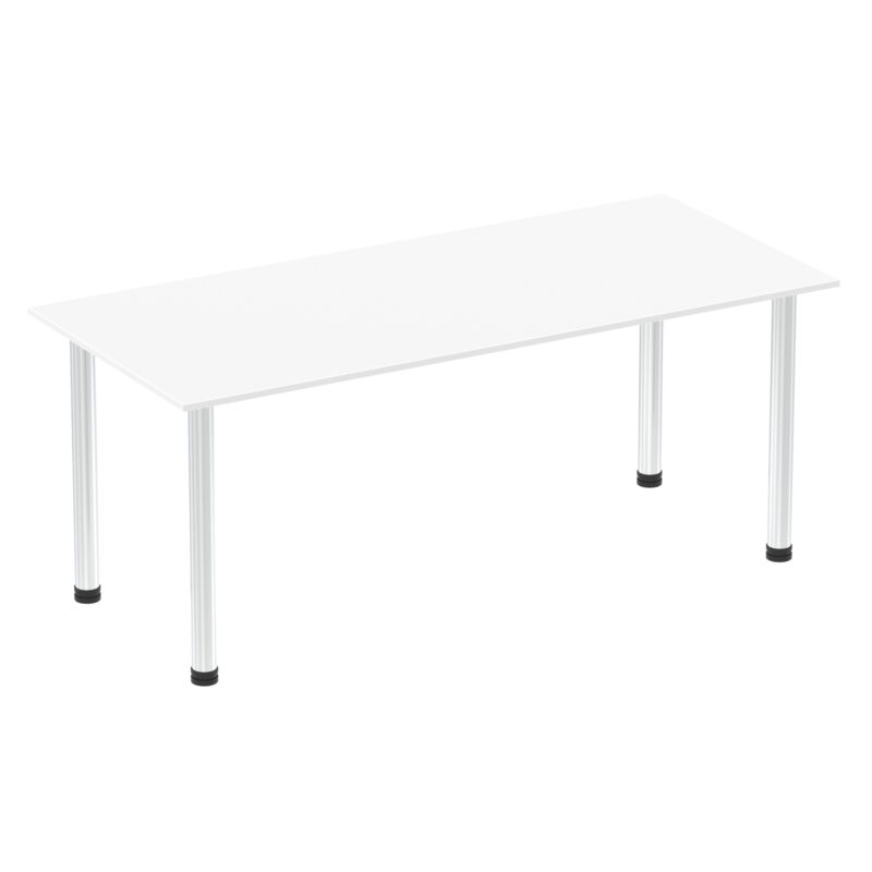 Impulse 1800mm Straight Table With Post Leg - Image 28