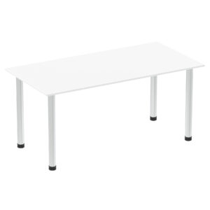 Impulse 1600mm Straight Table With Post Leg - Image 27