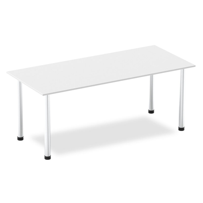 Impulse 1800mm Straight Table With Post Leg - Image 27