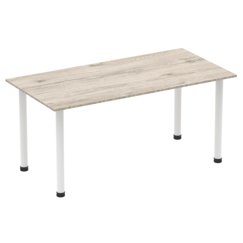 Impulse 1600mm Straight Table With Post Leg - Image 10
