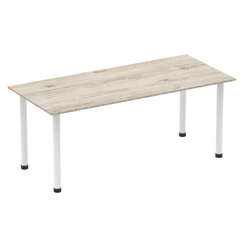 Impulse 1800mm Straight Table With Post Leg - Image 10
