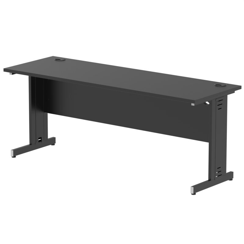 Impulse 1800mm Slimline Desk Cable Managed Leg - Image 15