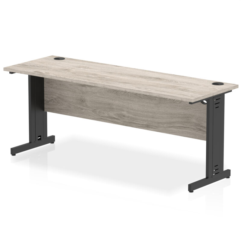Impulse 1800mm Slimline Desk Cable Managed Leg - Image 17