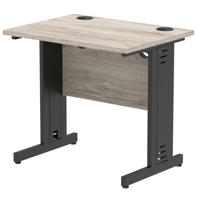 Impulse 800mm Slimline Desk Cable Managed Leg - Image 17