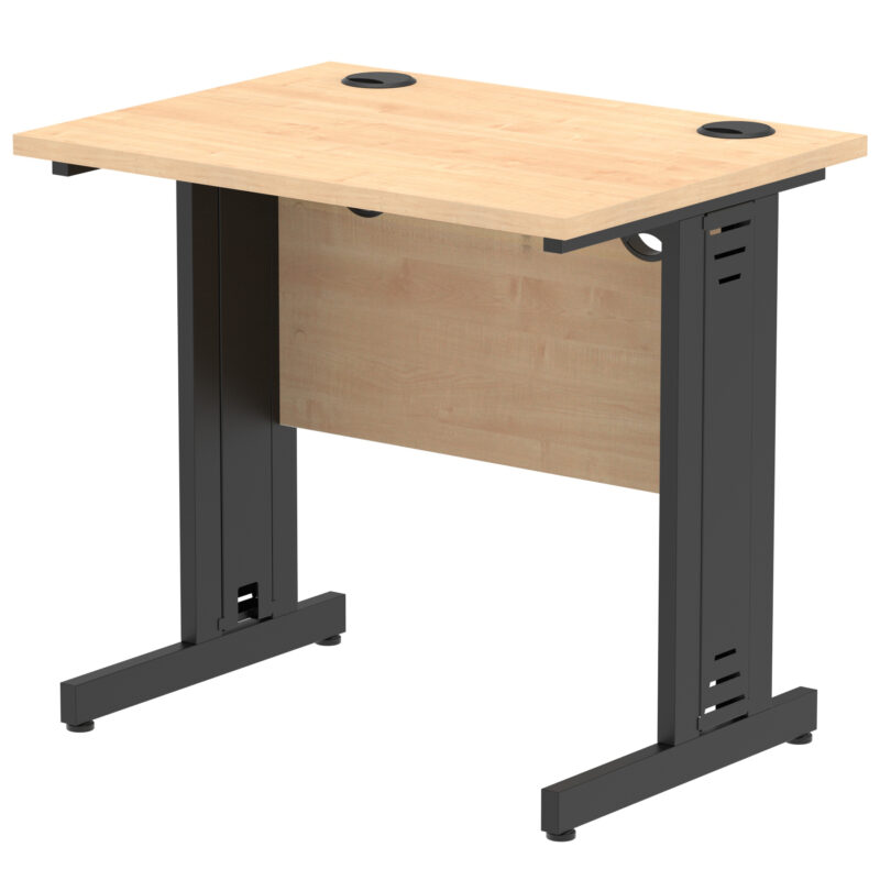 Impulse 800mm Slimline Desk Cable Managed Leg - Image 18