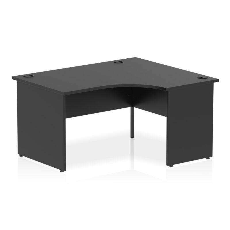 Impulse 1400mm Right Crescent Desk Panel End Leg - Image 12