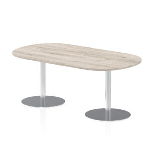Italia Boardroom Table Silver Leg - Image 6