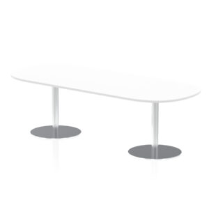 Italia Boardroom Table Silver Leg - Image 15