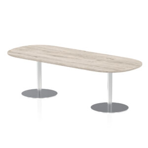 Italia Boardroom Table Silver Leg - Image 18