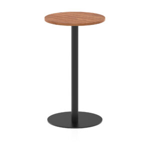 Italia Round Poseur Table Black Leg - Image 8