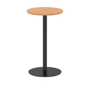 Italia Round Poseur Table Black Leg - Image 11