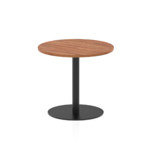 Italia Round Poseur Table Black Leg - Image 14