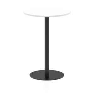 Italia Round Poseur Table Black Leg - Image 21