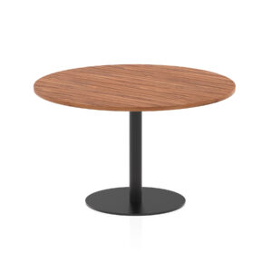 Italia Round Poseur Table Black Leg - Image 38