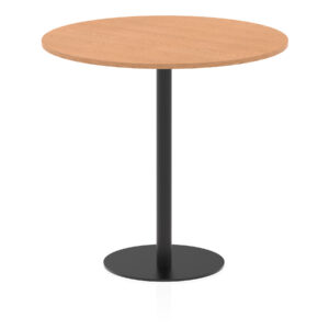 Italia Round Poseur Table Black Leg - Image 47